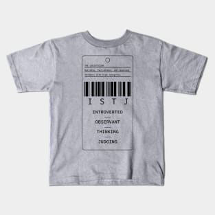 ISTJ - The Logistician - Introverted Observant Thinking Judging Kids T-Shirt